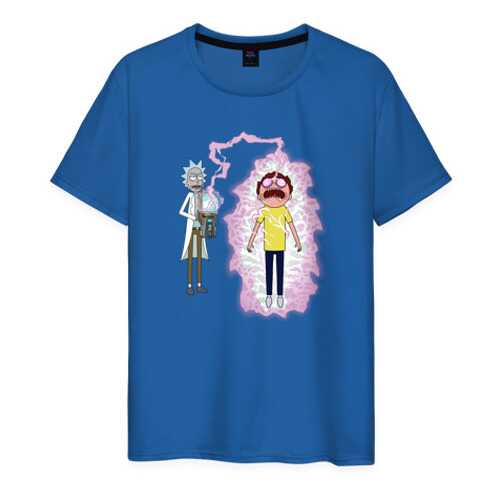 Футболка мужская ВсеМайки 2460797 синяя XL