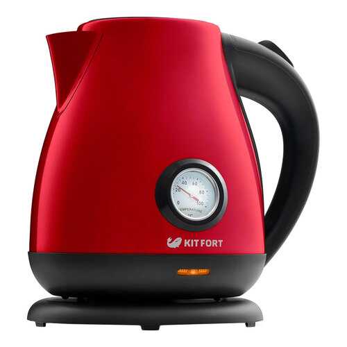 Чайник электрический Kitfort КТ-642-5 Black/Red