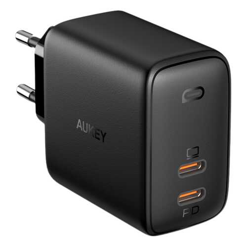 Сетевое зарядное устройство Aukey Omnia Duo PD 65W 2xUSB-C PA-B4
