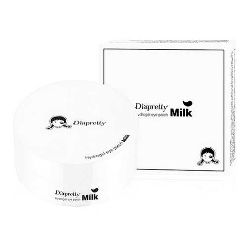 Гидрогелевые патчи Diapretty Hydro-Gel Eye patch Milk с кокосовым молоком