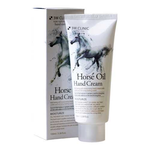 Крем для рук 3W Clinic Horse Oil Hand Cream 100 мл