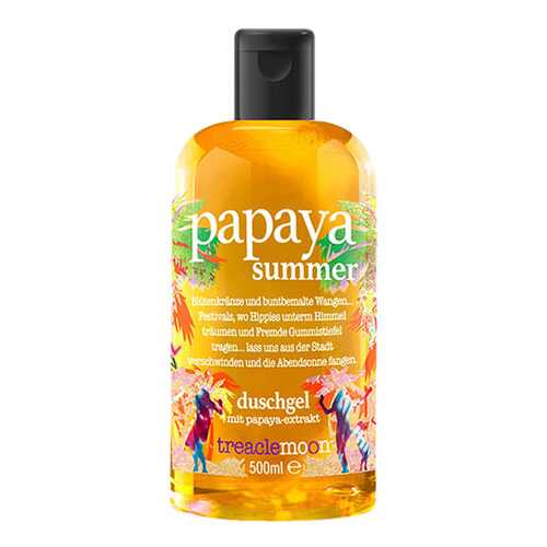 Гель для душа Treaclemoon Papaya Summer Bath & Shower Gel с ароматом папайи 500 мл