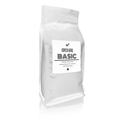 Кофе Black coffee beans Basic эспрессо-смесь 70% арабики и 30% робусты 1000 г