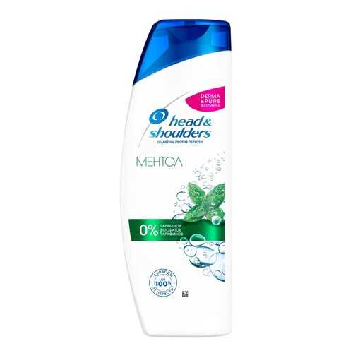 Шампунь против перхоти Head&Shoulders 3 Action Ментол 400 мл