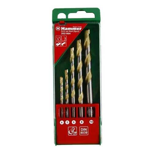 Набор сверл Hammer 202-904 DR set No4 30785