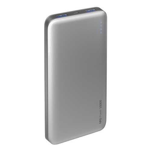 Внешний аккумулятор Deppa 10000mAh 2.1A 2xUSB gray