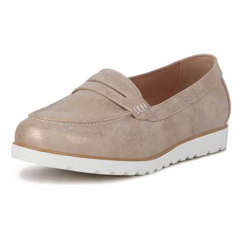 Лоферы женские T.Taccardi K0654LC-1 бежевые 37 RU