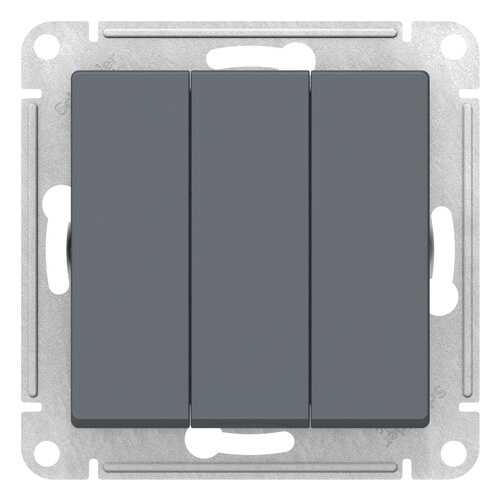 SE AtlasDesign Грифель Выключатель 3-клавишный сх.1+1+1, 10АХ, механизм