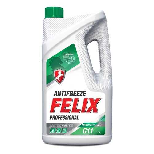 Антифриз Felix PROLONGER готовый -40C зеленый 3 кг 430206327