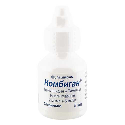 Комбиган капли 5 мл Allergan Pharmaceutical