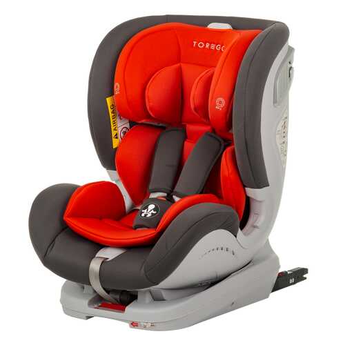 Автокресло TOREGO DRIVE ISOFIX Серый/Оранжевый
