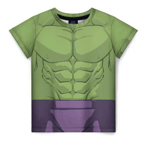 Детская футболка ВсеМайки 3D Hulk costume, р. 146