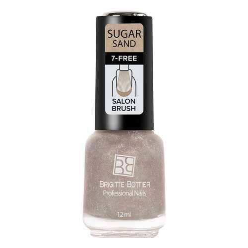 Лак Brigitte Bottier Sugar Sand тон 302 искрящийся иней, 12 мл