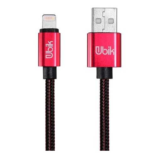 Кабель Ubik UL01 Lightning 1м Red