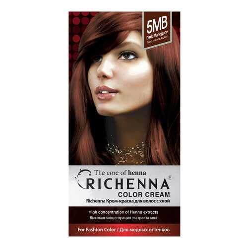 Краска для волос RICHENNA Color Cream 5MB Mahogany