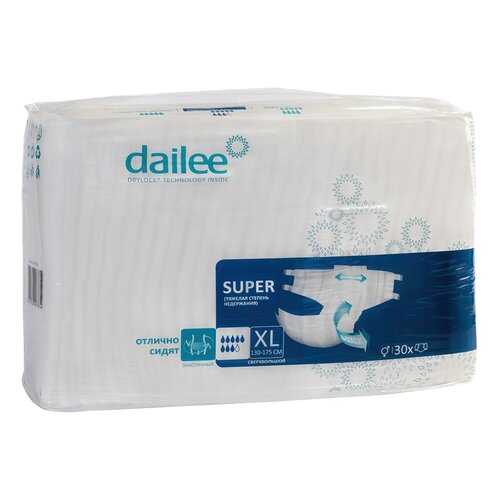 Подгузники для взрослых DAILEE размер XL 30 шт.