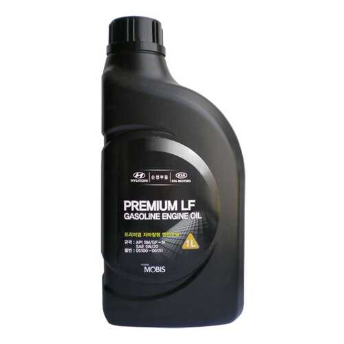 Моторное масло Hyundai Premium LF Gasoline 5W-20 1л