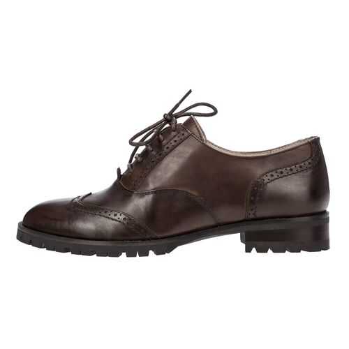 Полуботинки женские M.SHOES 445325132 коричневые 38 RU