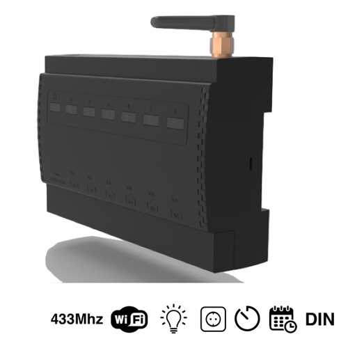 Умный блок радиореле 433 GRITT EnCore EC180006WF