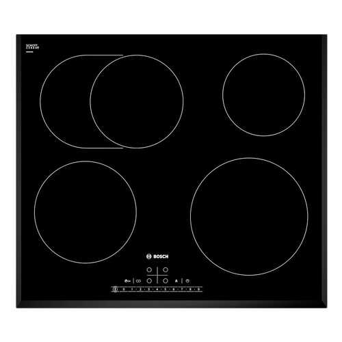 Встраиваемая варочная панель электрическая Bosch PKB651F17 Black