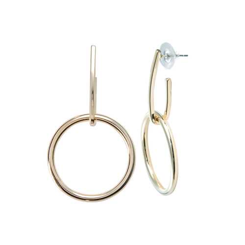 Серьги Corona style B006EEP02179-GOLD