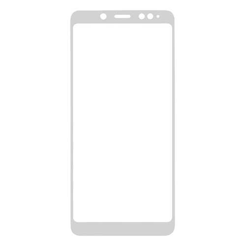 Защитное стекло на весь экран полноклеевое для Xiaomi Redmi Note 5 белое