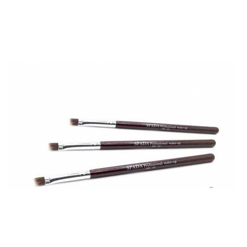 Кисти для бровей,угловые Spada Cosmetics SM-10 Упаковка 3 шт