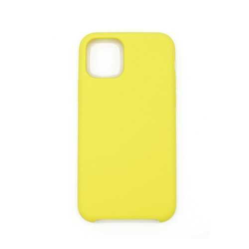 Чехол Silicone case для iPhone 11 Yellow