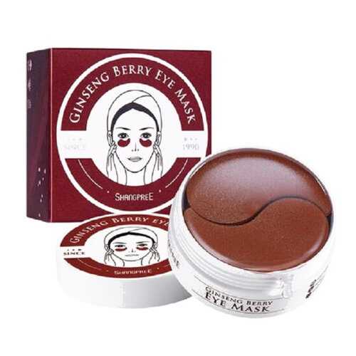 Гидрогелевые патчи для глаз Ginseng Berry Eye Mask Shangpree 60 штук(30 пар)