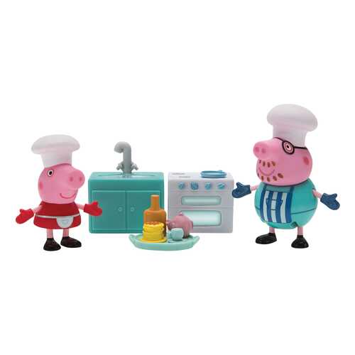 Игровой набор Peppa Pig Пеппа и Папа пекут блинчики