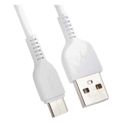 Кабель Hoco x13 Type-C 1м White
