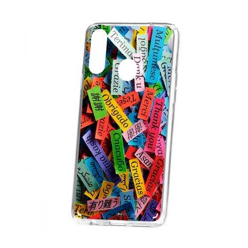 Чехол Kruche Samsung Galaxy A20S Print Thank you