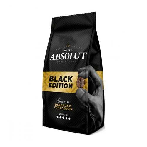 Кофе Absolut Drive black edition в зернах 1000 г