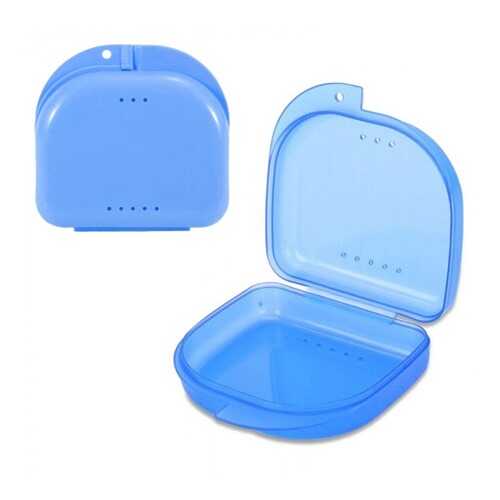 Контейнер для лекарств StaiNo пластиковый 82x85x29 голубой Plastic Box DB10