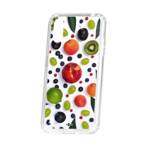 Чехол Kruche Samsung Galaxy A01/A015 Print Fruits