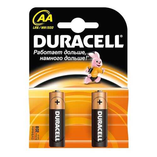 Батарейка Duracell LR6-2BL 2 шт