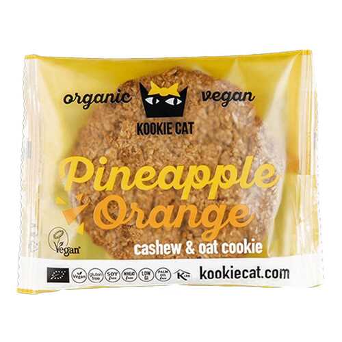 Печенье Ufeelgood kookie cat ананас и апельсин 50 г
