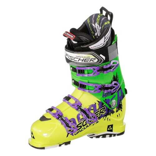 Горнолыжные ботинки Fischer Ranger 10 Vacuum 2015, yellow/white, 28.5