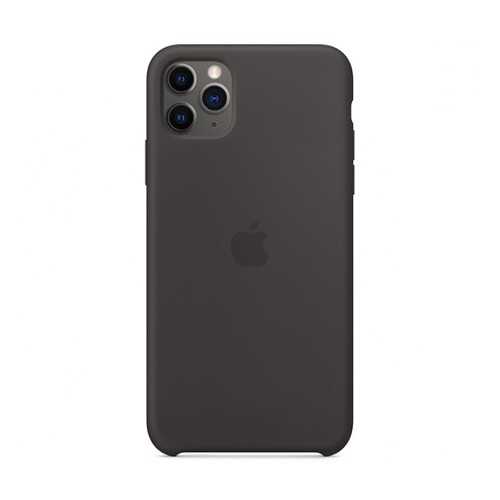 Чехол NoBrand Silicone Case Lux для iPhone 11Pro Max Black