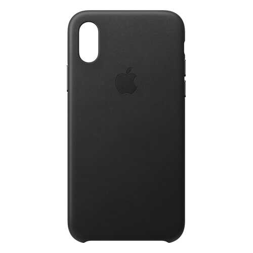 Кейс для iPhone Apple Leather XS кожаный черный MRWM2ZM/A