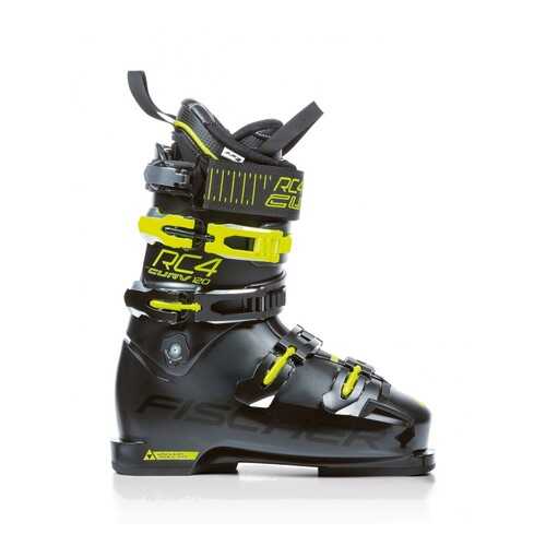 Горнолыжные ботинки Fischer RC4 Curv 120 Vacuum Full Fit 2019, black/yellow, 26.5