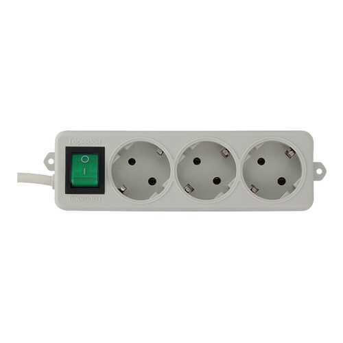Удлинитель Гарнизон EL-NB-G3-W-3, 3 розетки, 3 м, White