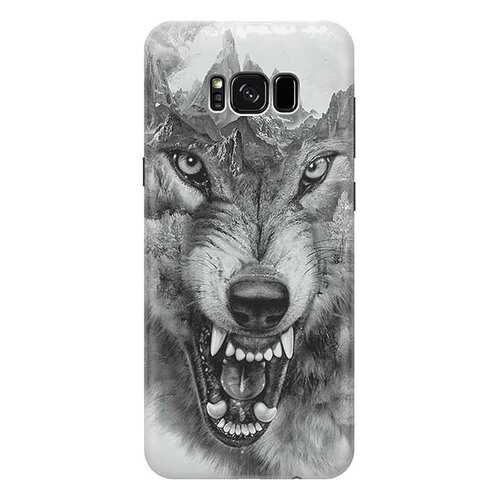 Чехол RE:PA для Samsung Galaxy S8 Plus с принтом Волк в горах