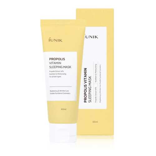 Витаминная ночная маска iUNIK Propolis Vitamin Sleeping Mask с прополисом
