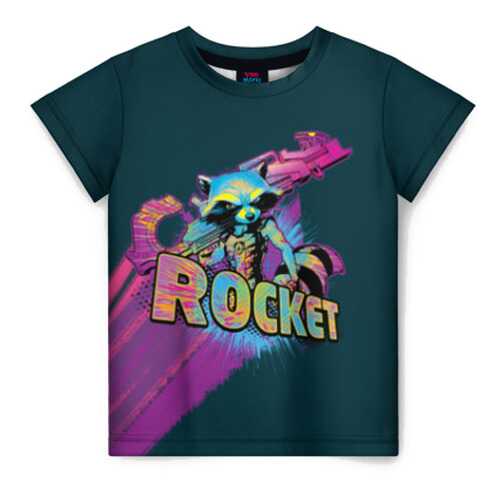Детская футболка ВсеМайки 3D Rocket, р. 140