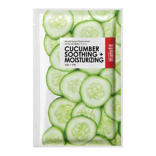 Маска для лица Manefit Beauty Planner Cucumber Soothing And Moisturizing Mask 20 мл