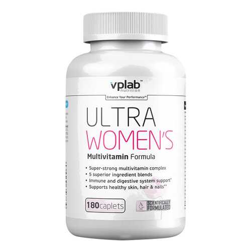 Витаминно-минеральный комплекс VPLab Ultra Women's 180 капсул