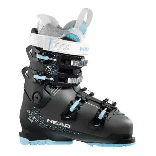 Горнолыжные ботинки HEAD Advant Edge 75 W 2018, anthracite/black/turquoise, 25.5