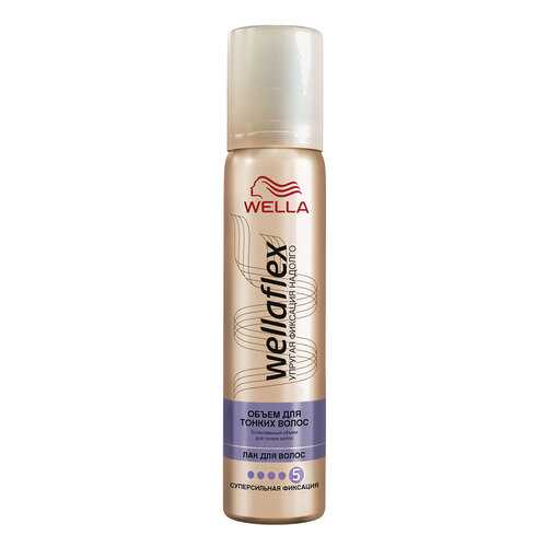 Лак для волос Wella Wellaflex Объем для тонких волос 75 мл