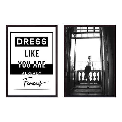 Набор постеров Коллаж Fashion №41 60х90 см